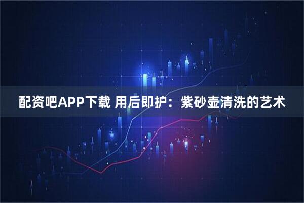 配资吧APP下载 用后即护：紫砂壶清洗的艺术