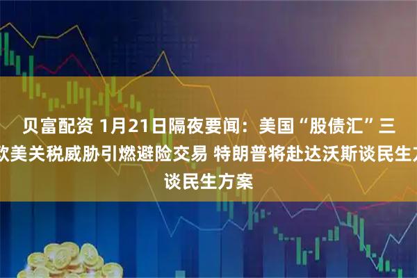 贝富配资 1月21日隔夜要闻：美国“股债汇”三杀 欧美关税威胁引燃避险交易 特朗普将赴达沃斯谈民生方案